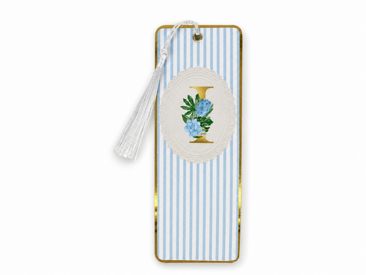 Monogrammed Bookmarks