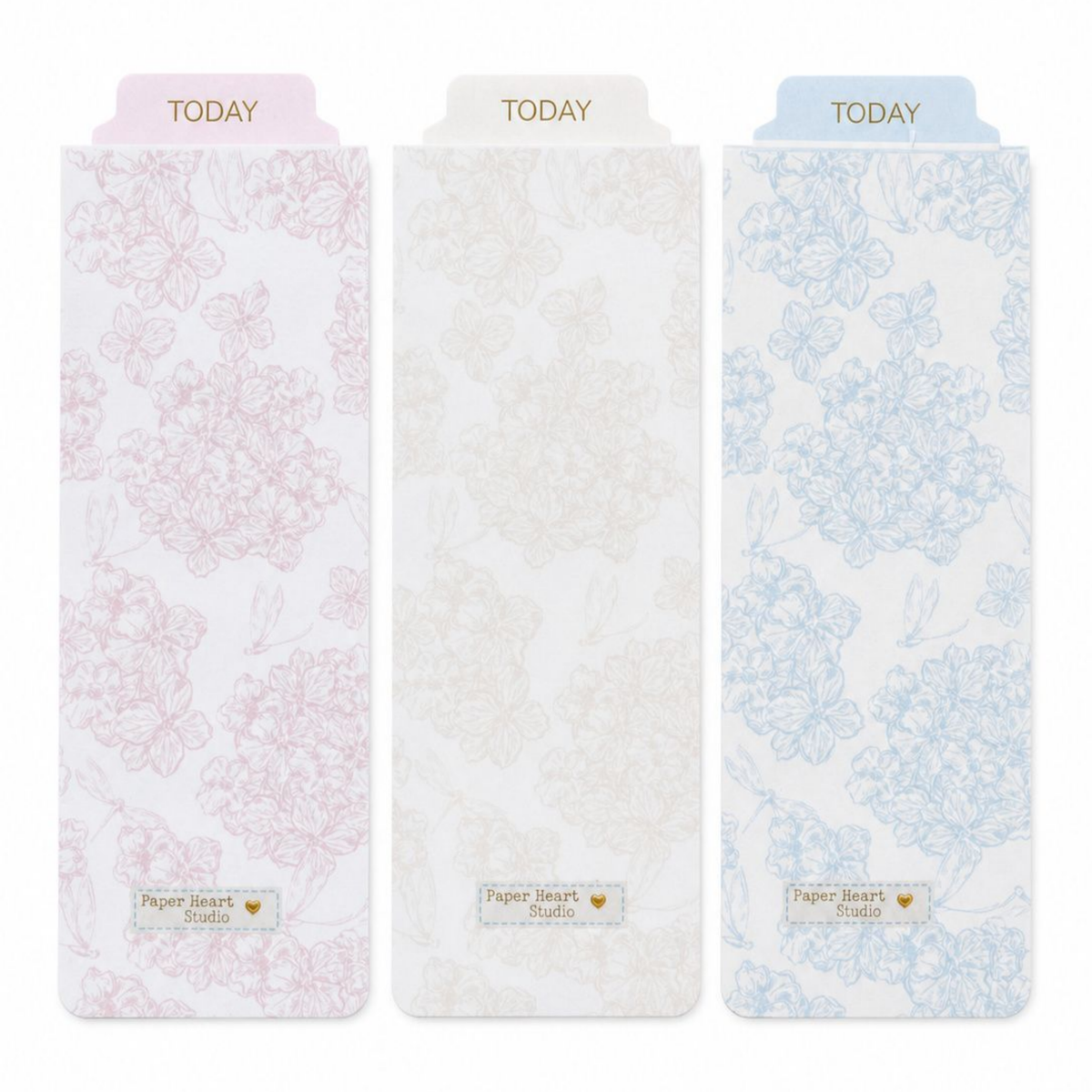 Vintage Hydrangea Bookmarks