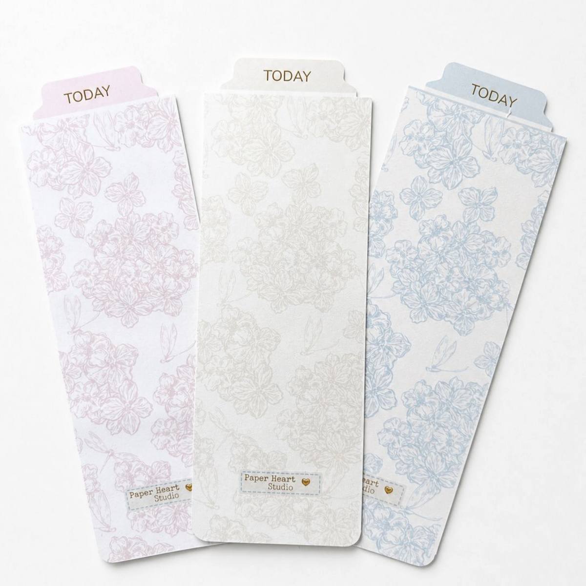 Vintage Hydrangea Bookmarks
